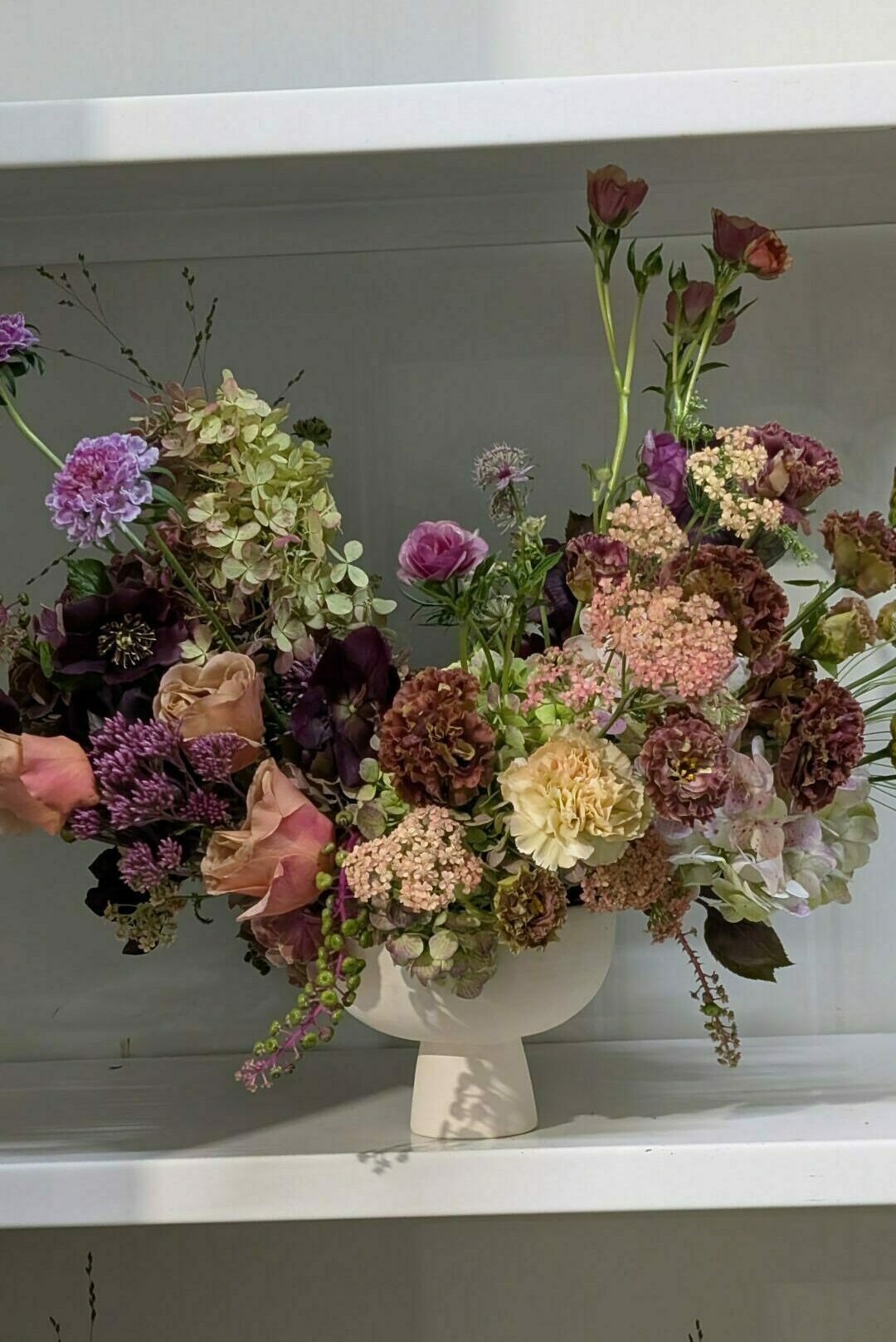 Garden reception floral styling, French Riviera